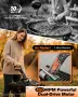 SAKER Electric Grill Brush HK05E-B – безжична почистваща четка за скара с LED фенер и 3 глави, снимка 7