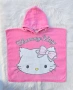 Детско пончо за плаж Hello Kitty и бански 2-3 години, снимка 2