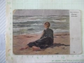 Картичка пощенска "Clara Arnheim: Meeresbrausen." стара, снимка 1