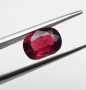 Натурален червен шпинел 2,08 карата с много добър цвят и блясък от Мианмар (Бирма)!, снимка 3