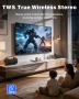 VUOPAX Преносим Bluetooth високоговорител безжичен, 200W пиков звук, DSP/TWS/AUX/TF/BT5.4, снимка 7