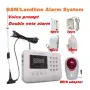 Алармена система с 99 безжични зони PSTN за мобилен и стационарен телефон, снимка 2