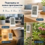 Електронен термометър влагомер домашен стаен дигитален часовник влага, снимка 4