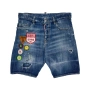 Мъжки шорти Dsquared2 Medium Stormy Boxer Denim Shorts, снимка 1