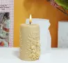 Молд за свещ с кръст и ангели, снимка 6