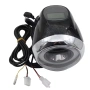 LED фар за електрически скутер Citycoco Harley 60V с LCD дисплей и контактен ключ – Максимална 10422, снимка 1
