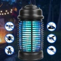 Електрически уред против комари насекоми Bug Zapper 20W обхват 80м² UV лампа, снимка 1