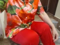 Дамски комплект в червено, снимка 3