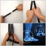 Trusty Cane - Бастун за ходене с LED светлина, регулируема височина, сгъваем, снимка 4