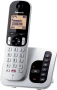 Чисто Нов Дигитален Безжичен Телефон Panasonic KX-TGC260 Сребрист с Телефонен Секретар и Блокиране.., снимка 1