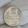 Лот 2 бр. сребърни колониални монети – Кипър 4½ пиастъра 1921 и Индия 2 анна 1910, снимка 5
