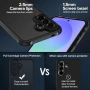 Нов черен кейс Калъф Samsung Galaxy A56 5G + 2 закалени стъкла Защита телефон Самсунг, снимка 3