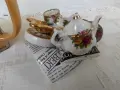 Royal Albert Старите селски рози - колекционерски чайник Cardew, снимка 4