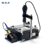 Станция за запояване WEP 853AAA IR нагревател 120x120mm, горещ въздух с държач, поялник, снимка 5