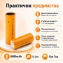 Мощна акумулаторна литиева батерия 26650 3.7V 8800mAh презареждаща се за фенр прожектор челник, снимка 4