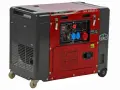 Шумоизолиран дизелов трифазен генератор GeoTech Pro 6 kW, снимка 4