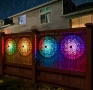 соларни LED лампи с мандала ефект, снимка 2