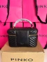 Дамска чанта PINKO Vanity Case в черен цвят, снимка 2