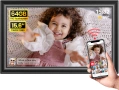 Огромна 15.6" Дигитална Wi-Fi Рамка Frameo BIGASUO – 64GB, Full HD, Смарт приложение Frameo , снимка 1