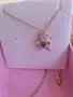Ново Колие Swarovski - Bear, Pink, 18K rose gold finish, снимка 3