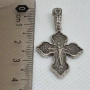 Сребърен кръст 925 проба - 3,2 г, снимка 6