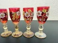 Стари винтидж чаши за аператив / ликьор. №8130, снимка 3