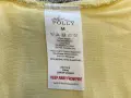 Oh Polly жълт топ с V-образно деколте и набрани детайли - размер M, снимка 4