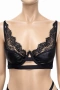 Hunkemöller сутиен - 80C с черна дантела , снимка 1