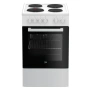 Готварска печка BEKO FSE 56000 GW, 4 зони, A клас, снимка 1