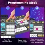 Детски DJ пулт с реалистични звукови ефекти и Bluetoothс, микрофон и динамични светлини, снимка 8