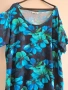 СТРАХОТНА ТУНИКА ЕФЕКТНИ ЦВЕТОВЕ 4XL-5XL, снимка 5