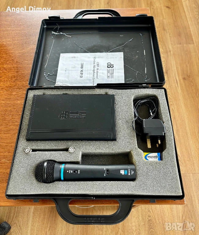 Микрофон "DB"2000 M1D UHF WIRELESS, снимка 1