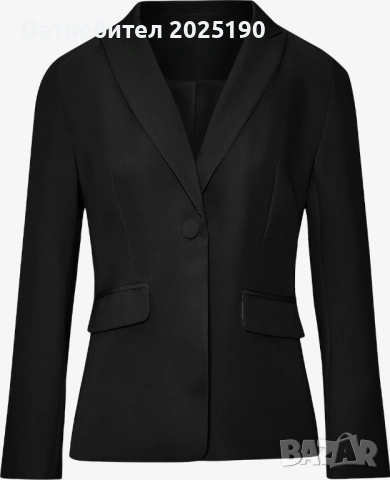Дамски черен блейзър Zara