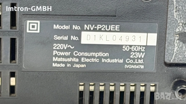 Видеорекордер Panasonic NV-P2U HQ VHS, снимка 4 - Плейъри, домашно кино, прожектори - 54500219