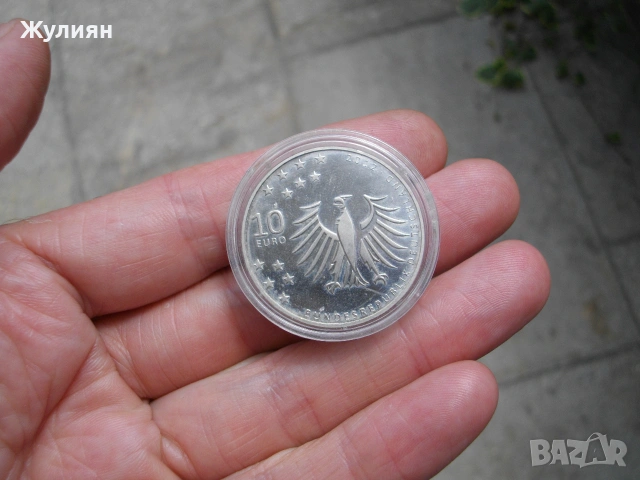 10 EURO 2012 10 ЕВРО ГЕРМАНИЯ, снимка 6 - Антикварни и старинни предмети - 55050106