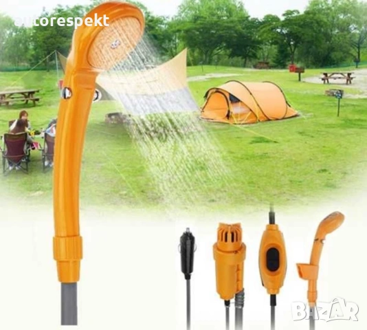 Преносим портативен душ за къмпинг, риболов, плаж и други., снимка 2 - Аксесоари и консумативи - 54093510