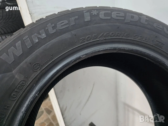 2бр зимни гуми 205/60/16 HANKOOK L06193 , снимка 4 - Гуми и джанти - 55229517