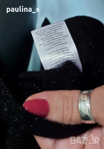 Три различни броя / Луксозна блуза с ламе и с цветя "Melanie lyne", "SNO skins" и България , снимка 8 - Туники - 36537131