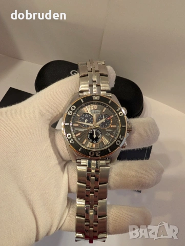 Промо! Citizen Signature Courageous BL5440 Solar Alarm Chrono часовник