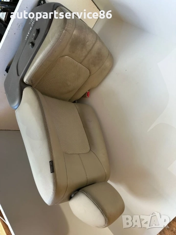 Предна лява седалка бежова кожена OEM за Nissan Murano Z51 3.5 V6 (2009) #51122