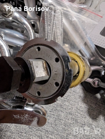 Ретро Шосеен Монтаж Campagnolo Super Record 70те/80те, снимка 5 - Части за велосипеди - 55258152