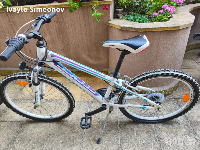 Велосипед Cross Speedster 20" girl, white/blue