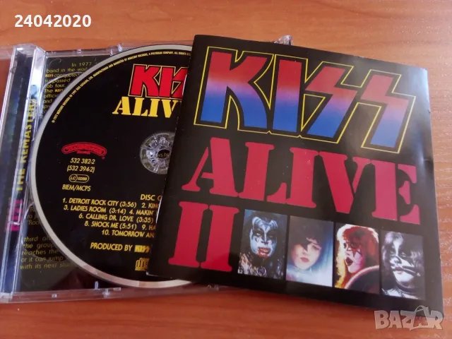 KISS - Alive II оригинален диск
