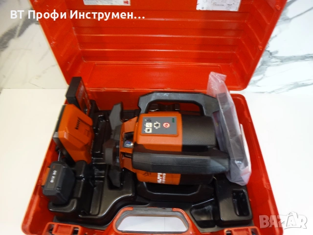 2023 - Hilti PR 30 HVS A12 - Ротационен лазерен нивелир, снимка 12 - Измервателни инструменти - 55077969