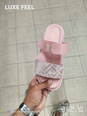 Fendi 🌸 39,40 н. Дамски Чехли 