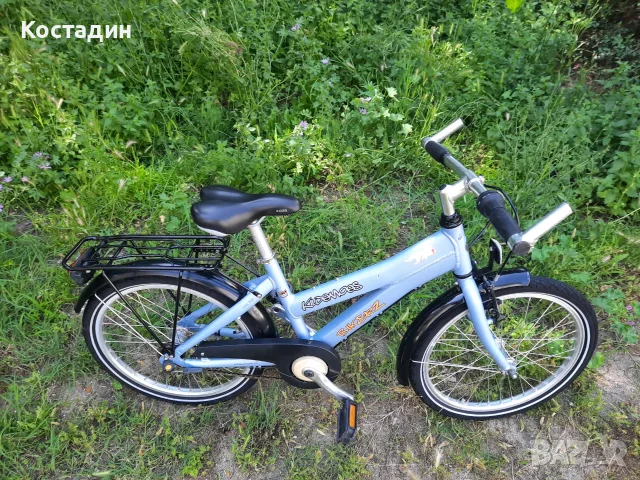 Детски велосипед. Kildemoes  Bikerz.  Алуминиев  20 цола гуми,3 скорости., снимка 4 - Велосипеди - 55609037