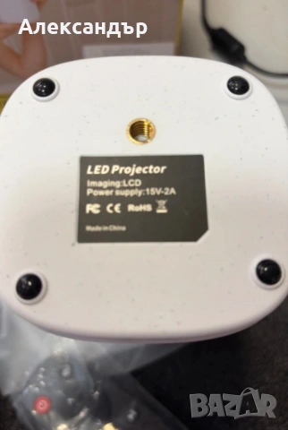 Mini LED Smart HP Pojector (1920x1080,15V,16-100",Speakers,Remote), снимка 5 - Плейъри, домашно кино, прожектори - 55150316