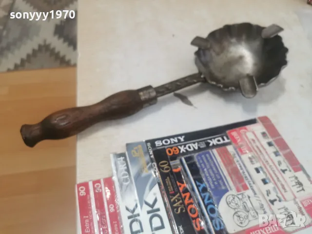 ПЕПЕЛНИК С ДРЪЖКА 36СМ 0908261635L4, снимка 13 - Антикварни и старинни предмети - 55605016