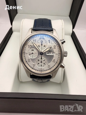 IWC Pilot Fliegeruhr Chronograph Day-Date Automatic 39mm, снимка 4 - Мъжки - 54894068