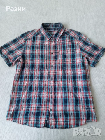 Риза с къс ръкав Jack Wolfskin (Slim fit) като нова -XL